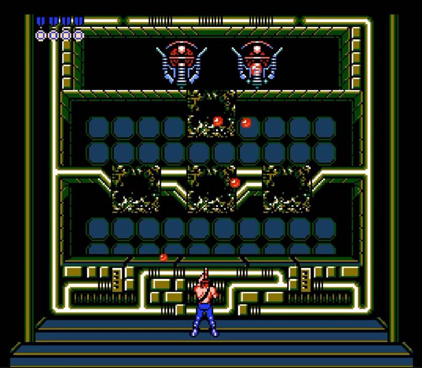Contra - геймплей игры Dendy\NES